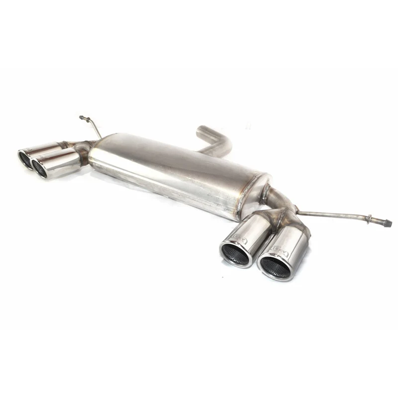 Ulter Sport, Dubbel sportavgassystem i rostfritt stål, Passar till Volkswagen Golf V HB 2003-2008, 2x 70mm, E-godkänd