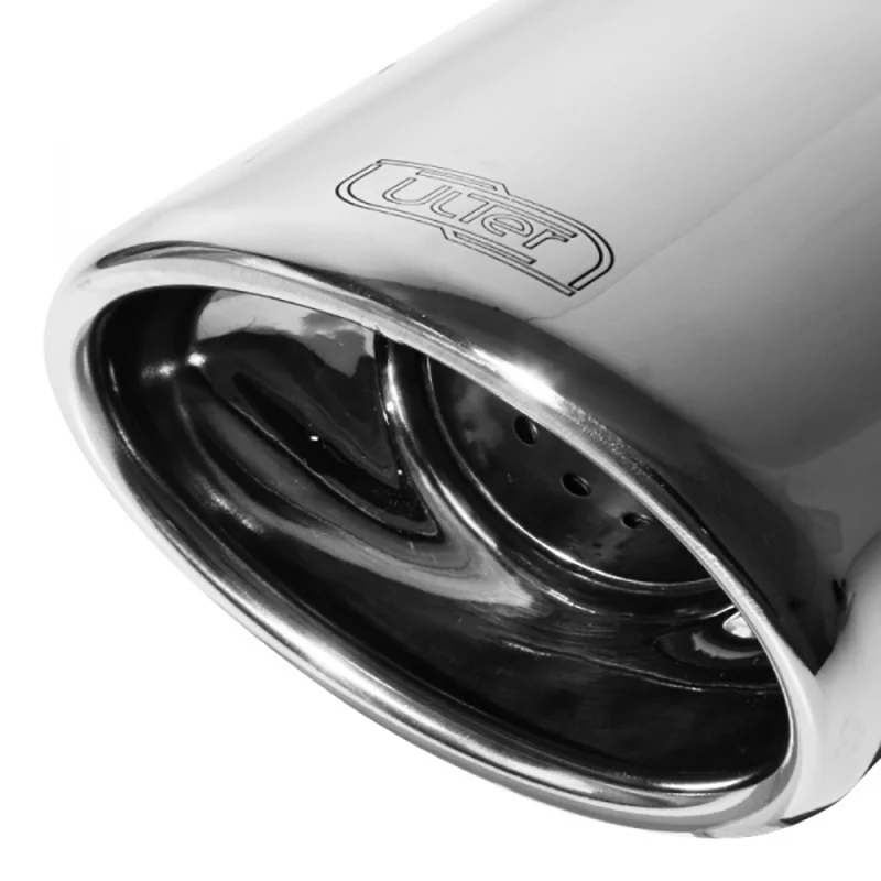 Ulter Sport, Dubbel sportavgassystem, Passar till Volkswagen Golf VI HB 3/5-dörrars 1.4i/1.4TSi/2.0TDI 2008, 120x80mm, E-Mark godkänd