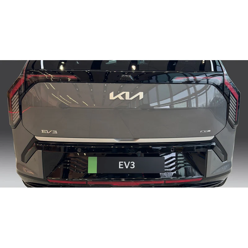 RGM, Bakre stötfångarskydd, ABS, silver, passar till Kia EV3 2024, 'Elegant skydd'