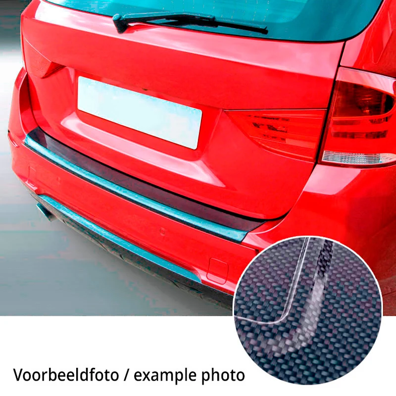 RGM, Bakre stötfångarskydd, ABS-plast, Carbon-look, passar till Audi Q6 e-tron (GFB) 2024
