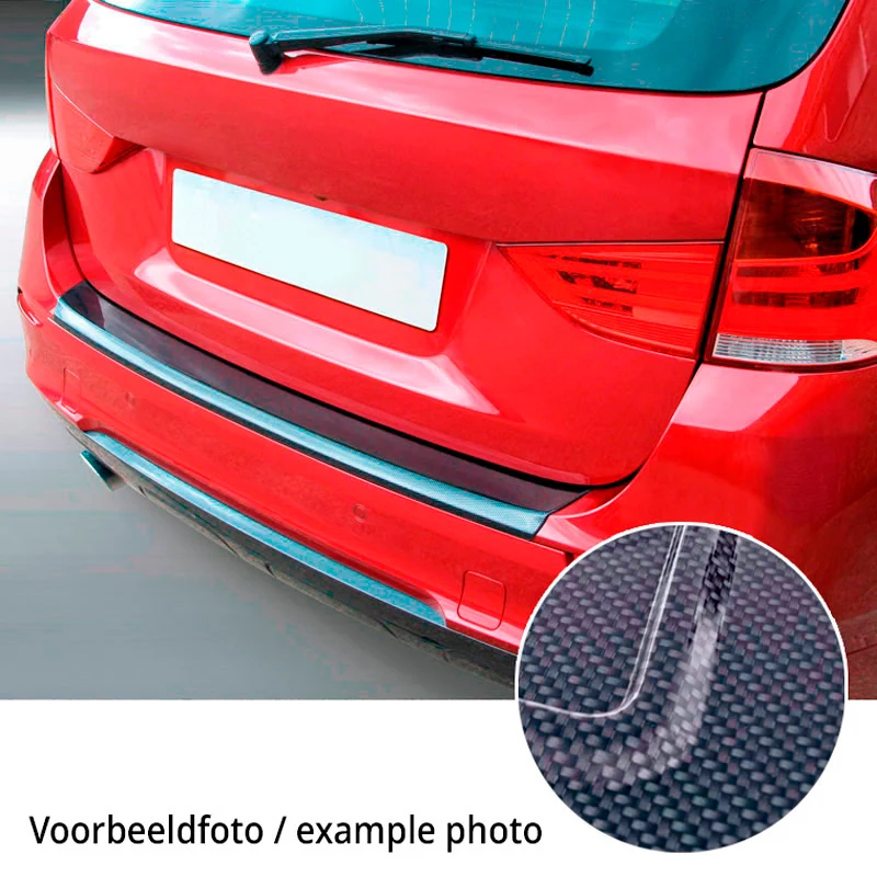 RGM, Bakre stötfångarskydd, ABS, Carbon-look, Passar till Skoda Kamiq Facelift 07/2024-