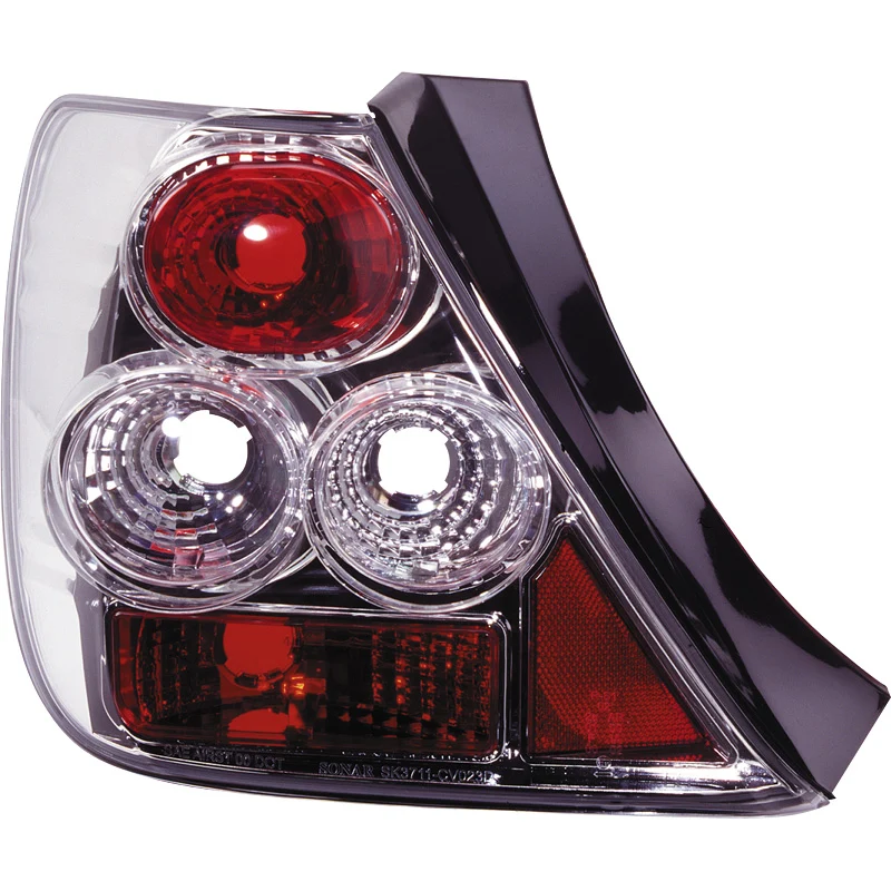 AutoStyle, Bakljussats, Krom, Passar till Honda Civic HB 3-dörrars (2001-2005)