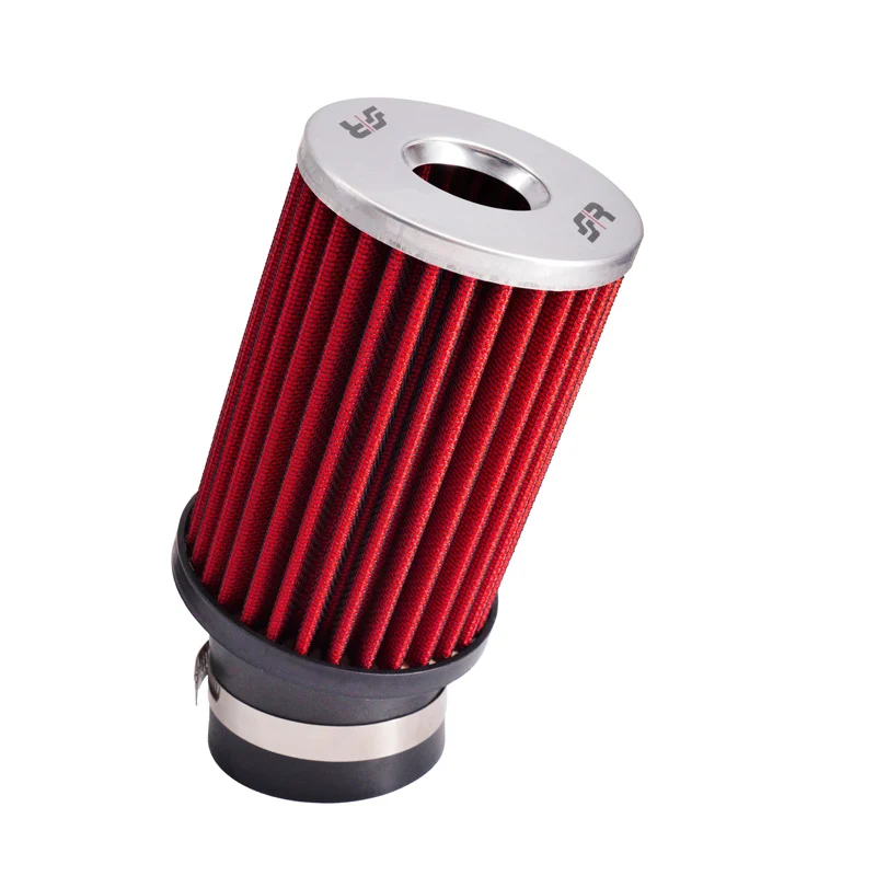 Simoni Racing, Universellt luftfilter, passar till Abarth 500, 91 mm, röd