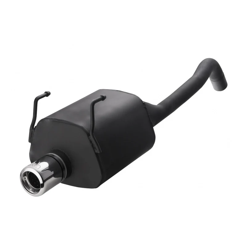 Ulter Sport, Sportavgassystem, 80 mm, Passar till Fiat 500 1.2i 51kW/1.4i 74kW (2007-), E-märkt
