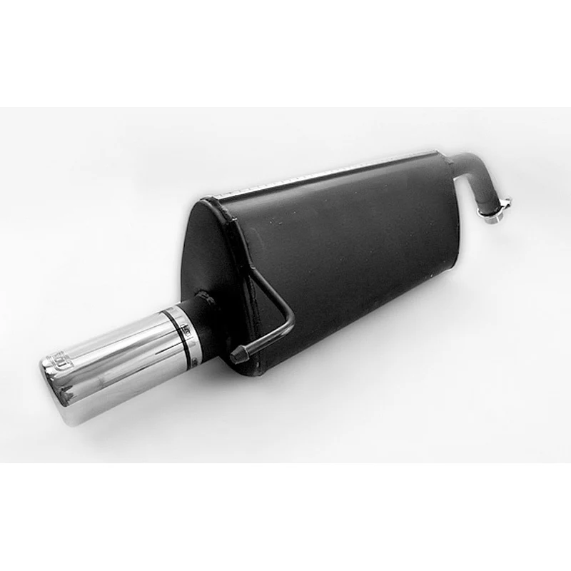 Ulter Sport, sportavgassystem, 80mm, Passar till Fiat Grande Punto + Evo 1.2i 48kW/1.4i 57kW/1.4i 16V 70kW (2005-), E-godkänd