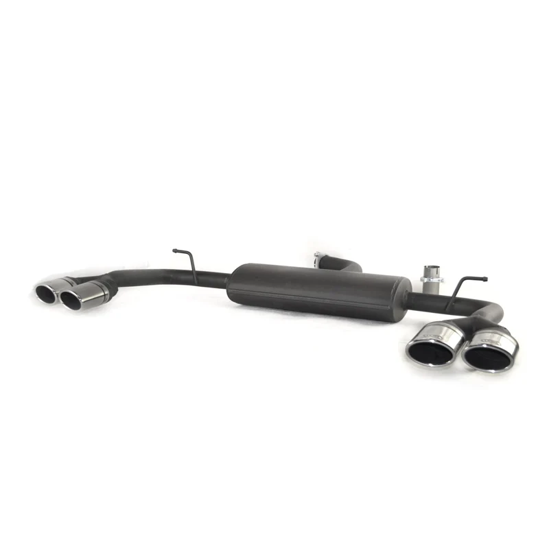 Ulter Sport, Dubbelt sportavgassystem, 2x 95x65mm, Passar till Audi A3 (8V) Sedan 1.8TSi 132kW (2013-), S3/S-Line bakre stötfångare