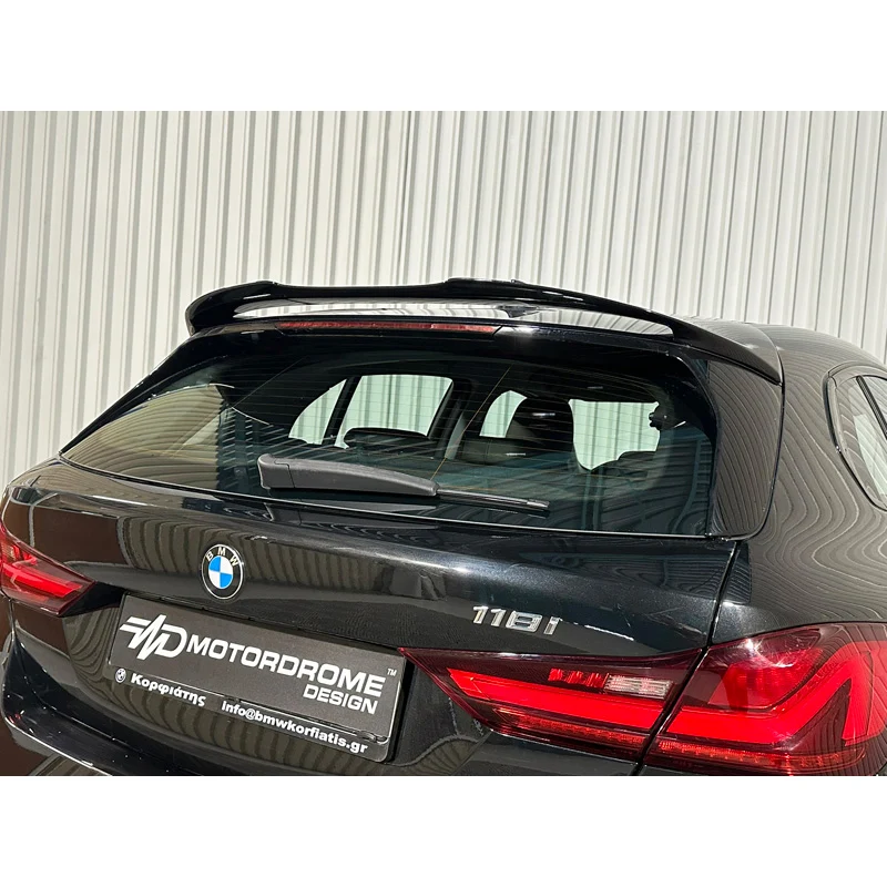 Motordrome, Takspoiler, PU, Passar till BMW 1-Series (F40) exkl. M-Sport/128ti/M135i 2019-2024, Obehandlad