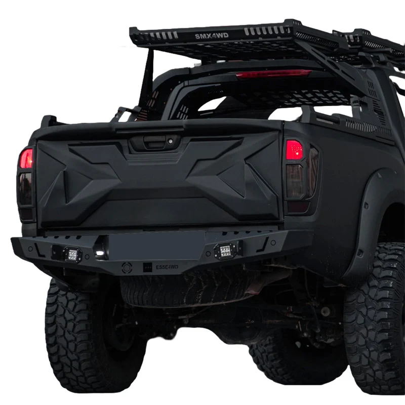 OneWay, Bakluckskydd, matt svart, passar till Nissan Navara NP300 (D23) 2014-2021, 'ABS'