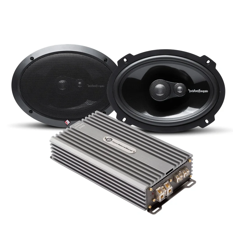 Rockford Fosgate Power 6x9tum & DLS Reference CCi-2, högtalarpaket