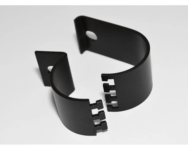 Avtagbart faste for extraljus 3mm - 60mm Svart
