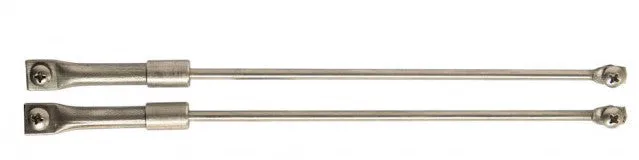 Stag for extraljus rostfri 2-pack