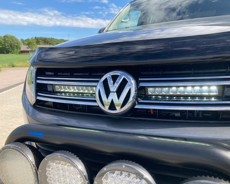 Modellanpassat LED-rampspaket 2x10″ LED-ramper VW Amarok 2011-2022