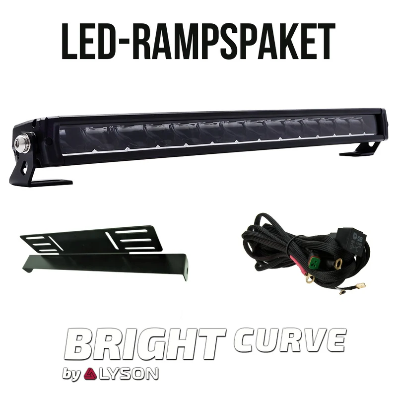LED-rampspaket CURVE 20″ - BRIGHT