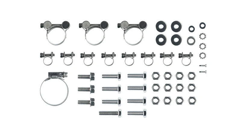 Stainless steel mounting kit