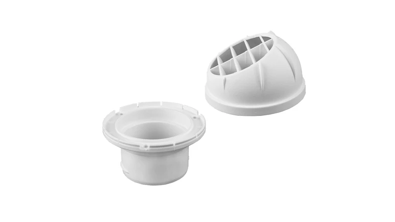 Semicircular air grille kit