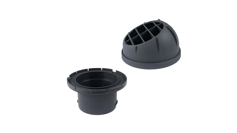 Semicircular air grille kit