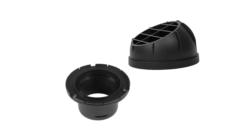 Semicircular air grille kit