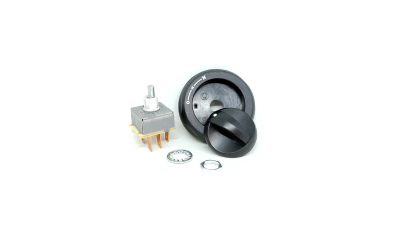 Rotary switch, 3 position