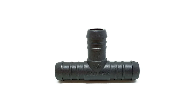 T-shaped coolant hose connector