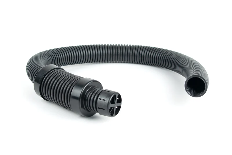 Air intake pipe with silencer