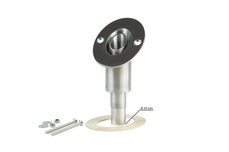Exhaust adapter skew