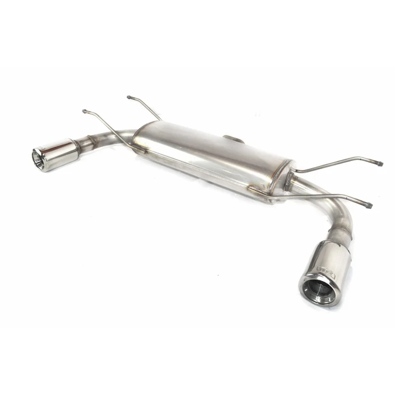 Ulter Sport Dubbelt sportavgassystem Rostfritt Stål Passar Mazda MX5 NC 1.8 93kW 2005-2009 80mm