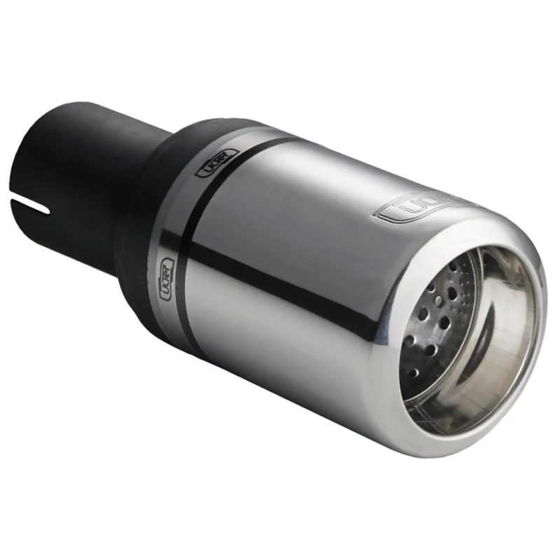 Ulter Sport, Pipe Tail - Rund Ø80mm Big Rim - Längd 80mm - Installation ->50mm - Inox