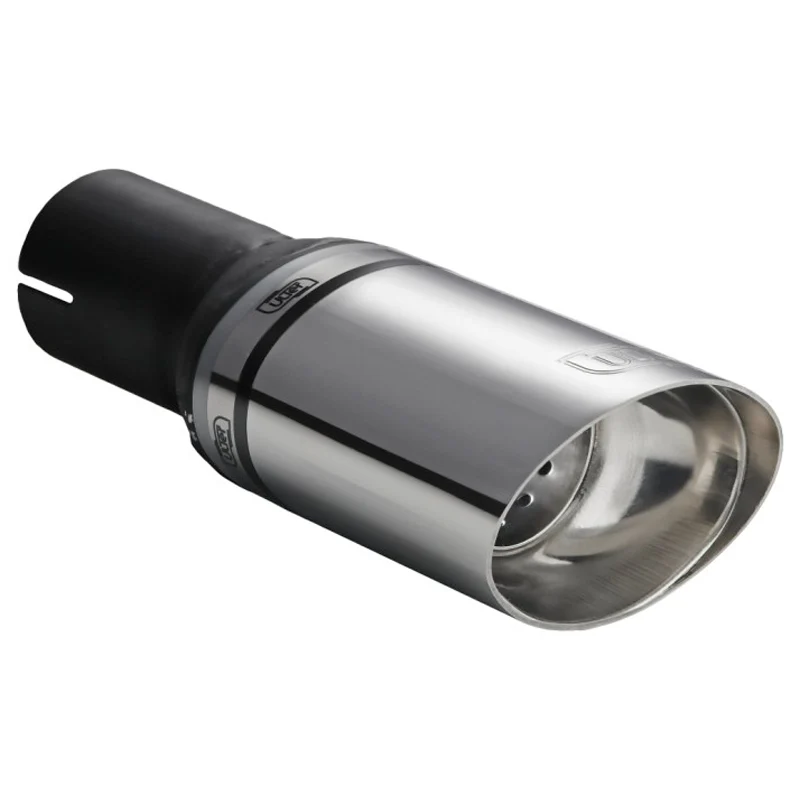 Ulter Sport, Pipe Tail - Oval Race 95x65mm Sned - Längd 120mm - Installation ->50mm - Inox