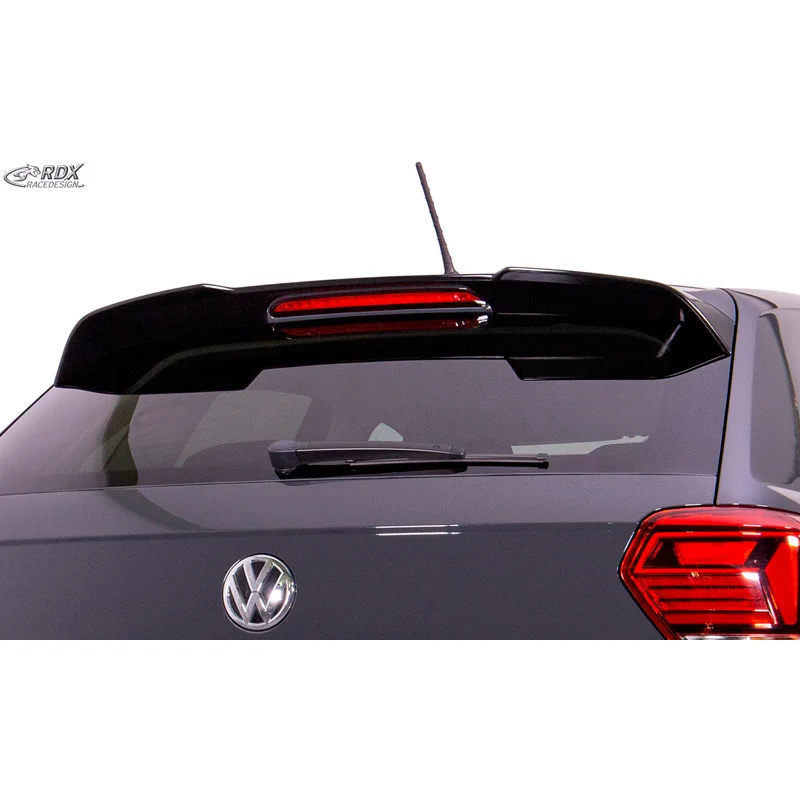 RDX Racedesign, takvinge, passar till Volkswagen Polo VI 2017- (exkl. GTI & R-Line) (PU)