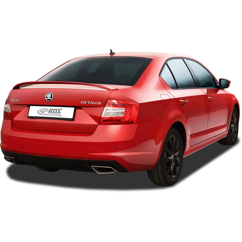 RDX Racedesign, bakspoiler, passar till Skoda Octavia III Sedan 2013-2017 & FL 2017-2020 'RS-Look' (PUR-IHS)