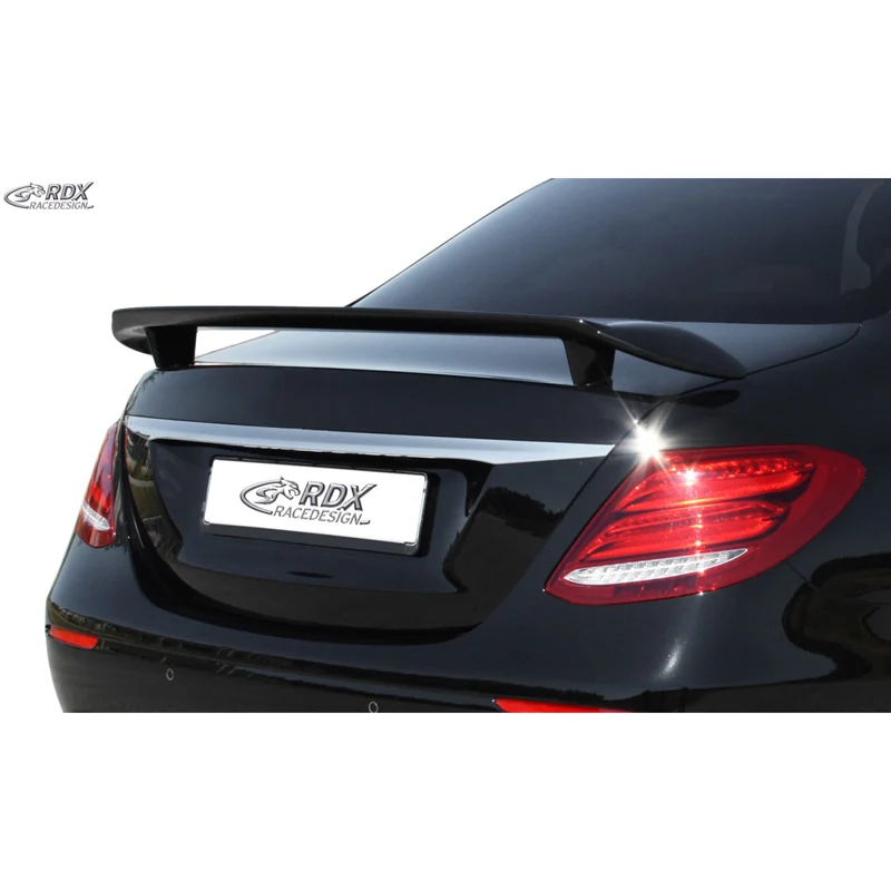 RDX Racedesign, bakluckespoiler, passar till Mercedes E-Class W213 Sedan 2016- (PU)