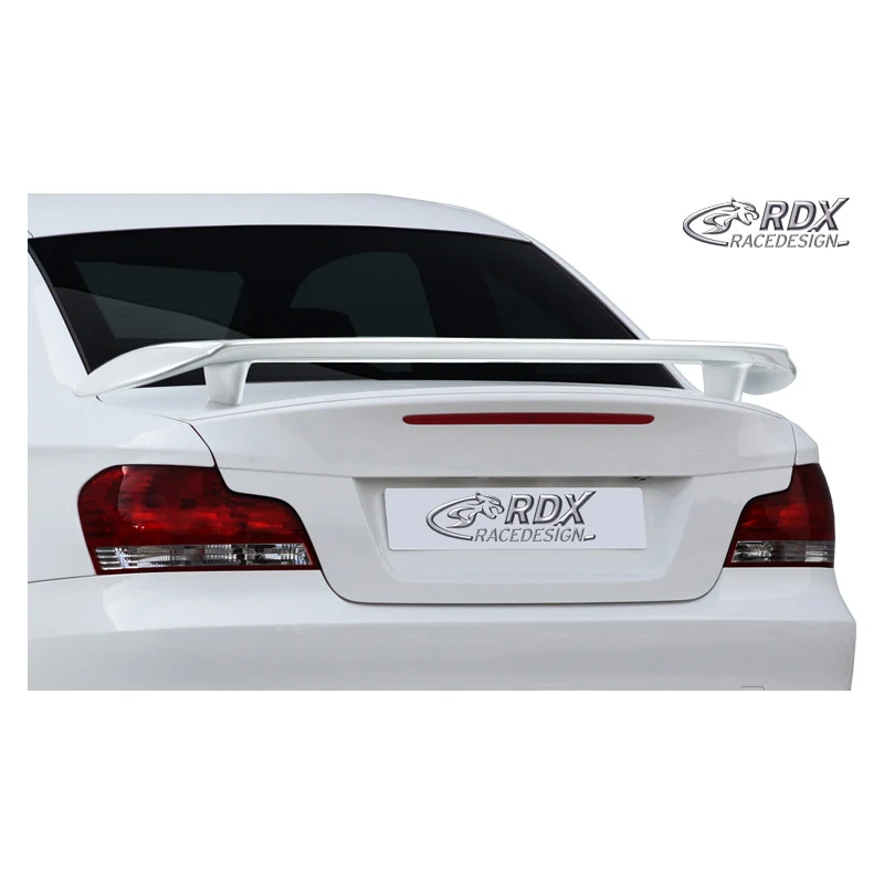 RDX Racedesign, bagageluckespoiler, passar till BMW 1-Series E82/E88 Coupé/Cabrio (PU)