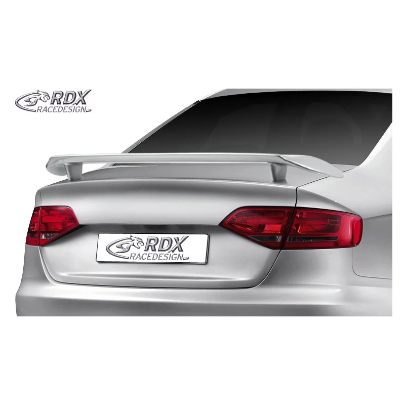 RDX Racedesign, bakluckespoiler, passar till Audi A4 B8 Sedan 2008- (PU)