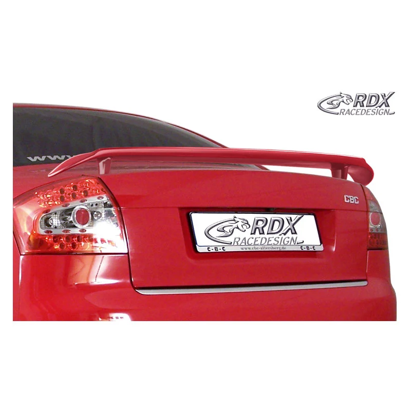 RDX RaceDesign, Trunk spoiler, passar Audi A4 Sedan B6/8E 2001-2004 (PU)