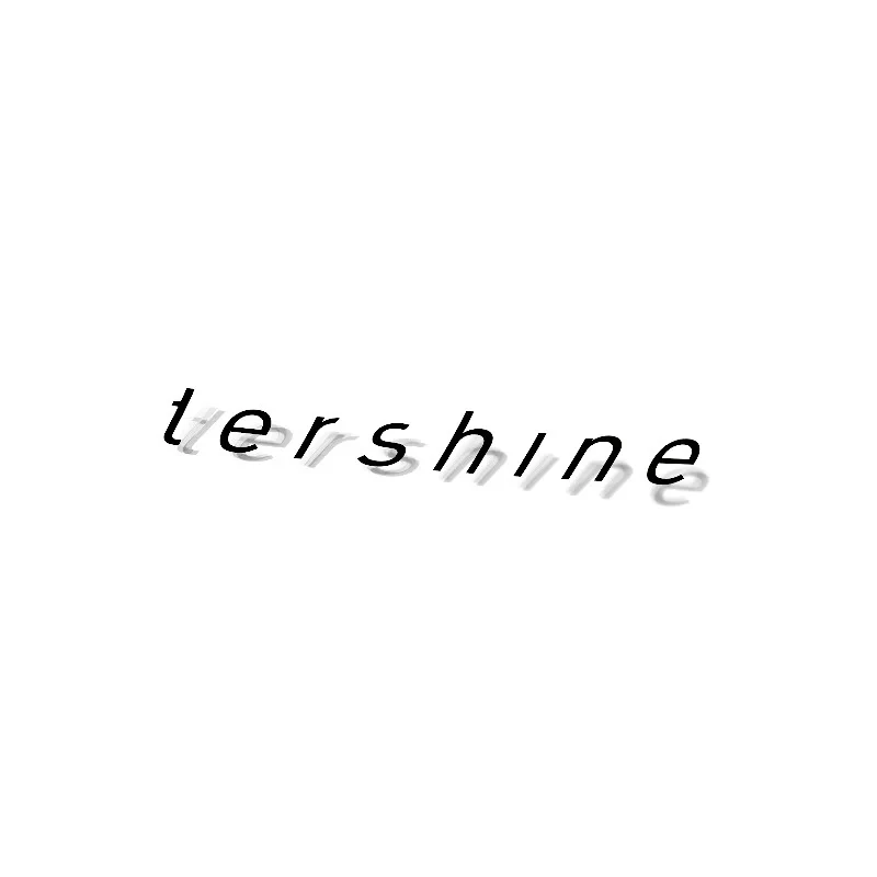 Tershine Dekal, 8cm svart