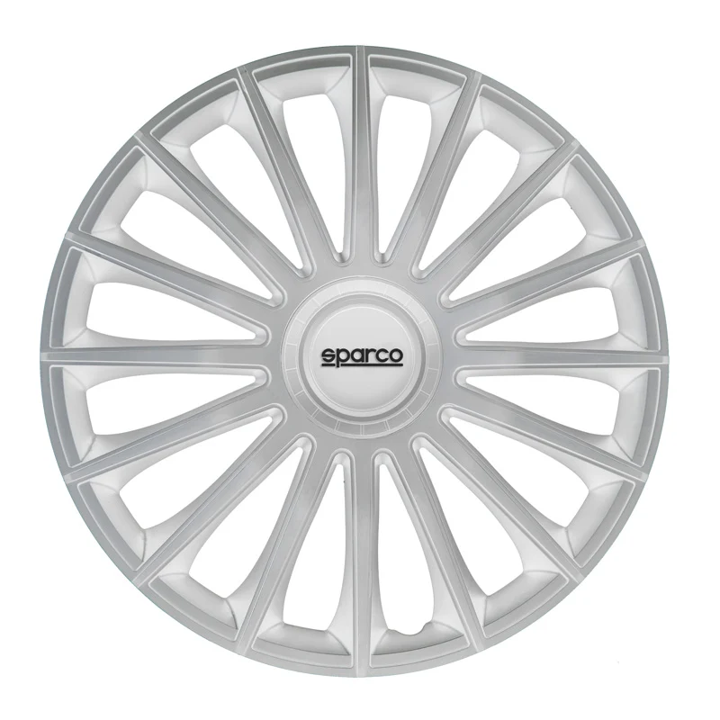 Sparco, Navkapslar, 4 st., Treviso - 13-tums - Silver
