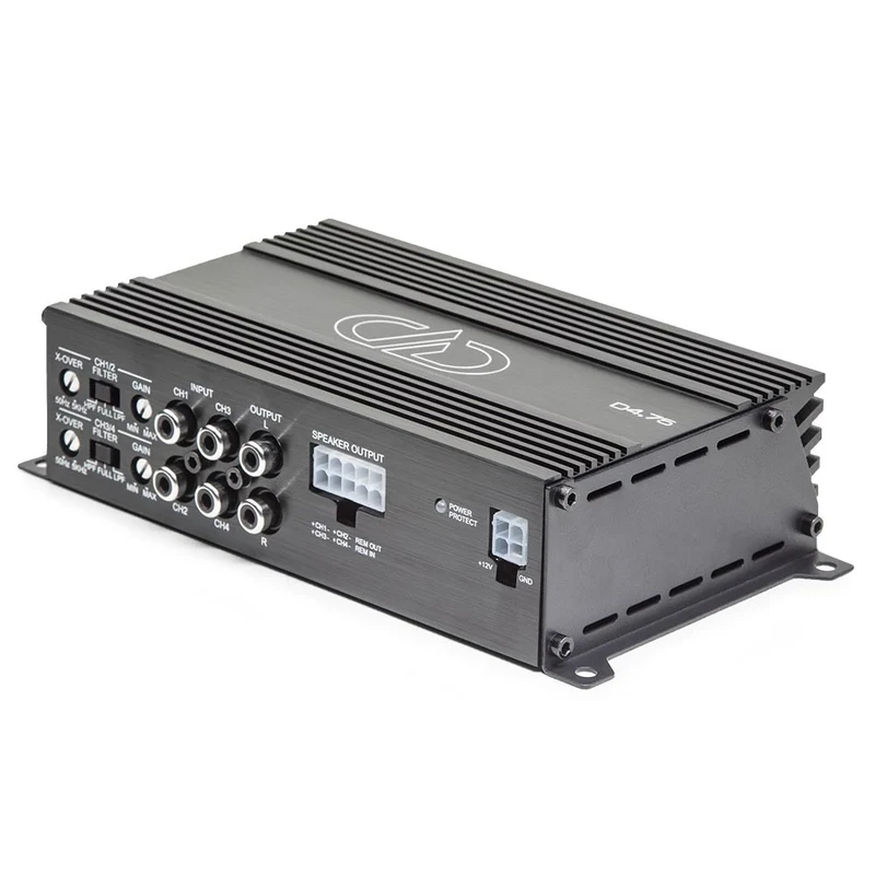 DD Audio D4.75, fyrkanalssteg
