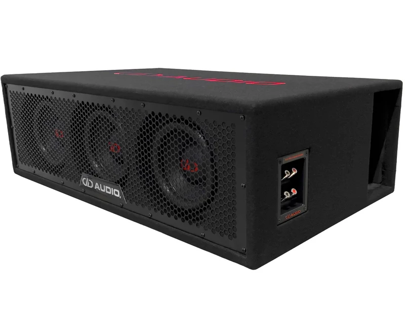 DD Audio LE-208.3 - 0.7Ohm, 3x8 tums baslåda