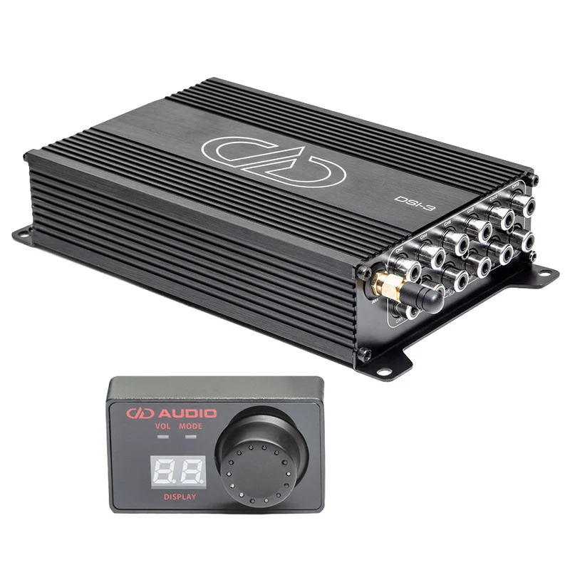 DD Audio DSI-3R, 12-kanaligt slutsteg med Bluetooth