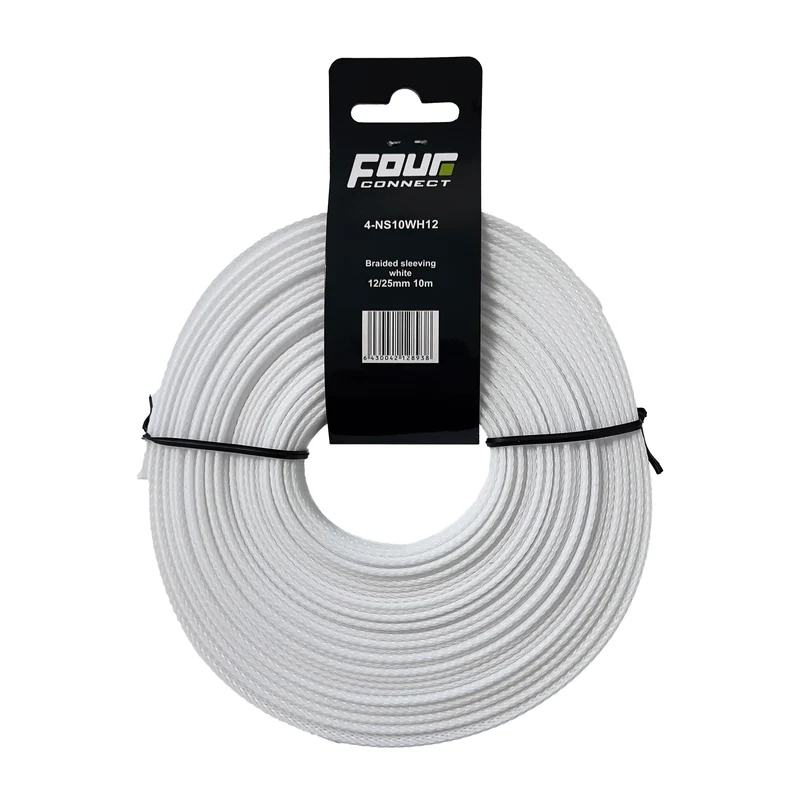 FOUR Connect 4-NS10WH12 Nylonsock White 12/25mm 10m