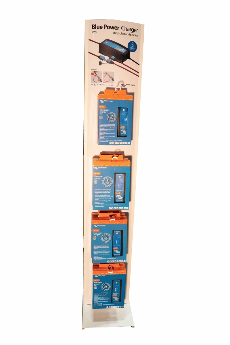 Display for IP65 chargers