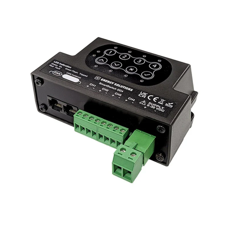 SmartSwitch DC4. 4 kanaler CAN DC switch 12-24Vdc
