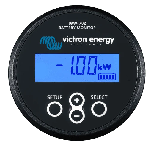 Battery Monitor BMV-702 BLACK inklusive 500A shunt