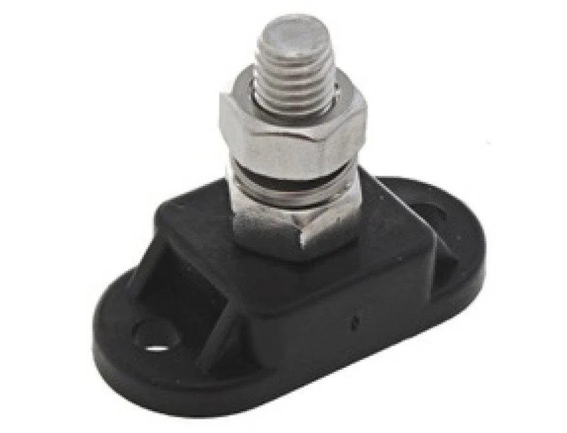 BEP Insulated Studs Single 1x8mm Negative Black (B