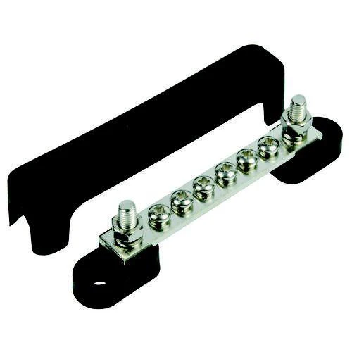 BEP Bus Bar Singel 6x 4mm Screw Terminal 2x 6mm In