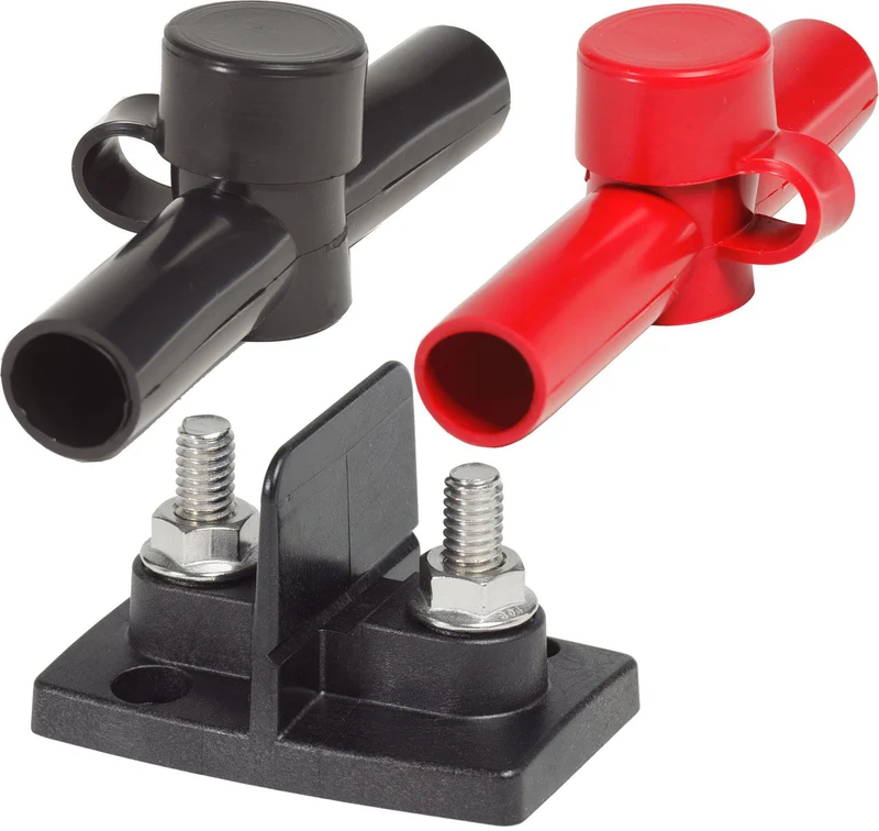 BSS PowerPost Dual 2x5/16in Studs with insulators