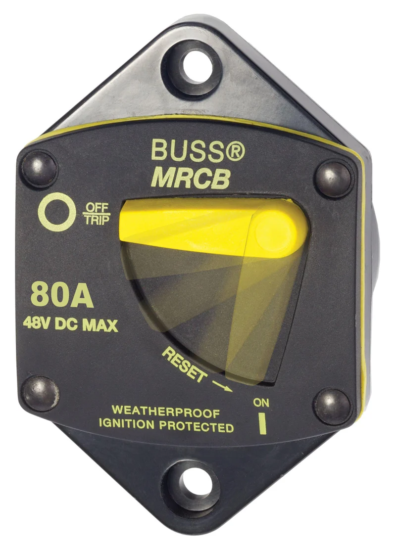 BSS Circuit Breaker 187 Panel Mount 80A