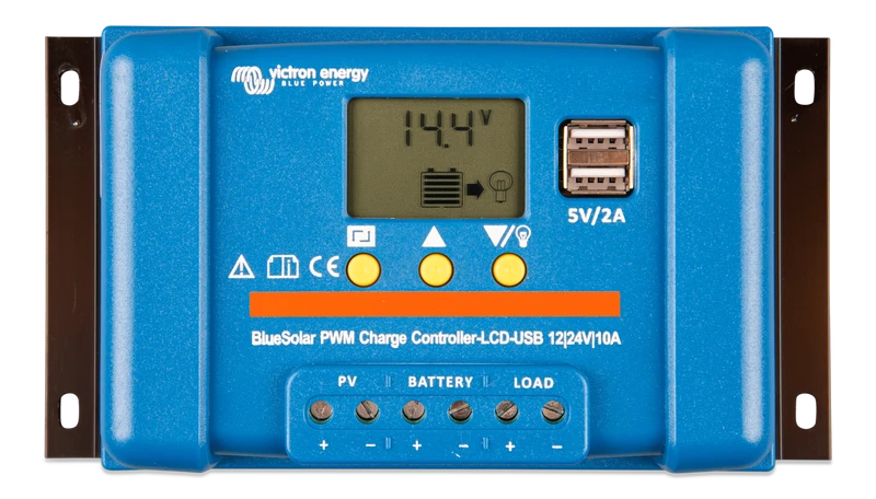 BlueSolar PWM-12/24V-10 LCD&USBA