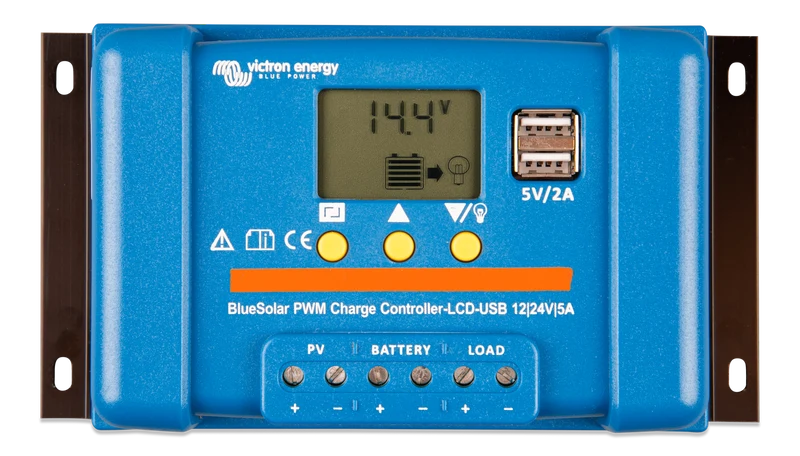BlueSolar PWM- 12/24V-5A LCD&USB
