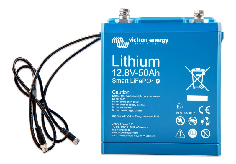Lithium Batteri Smart 12,8V/50Ah
